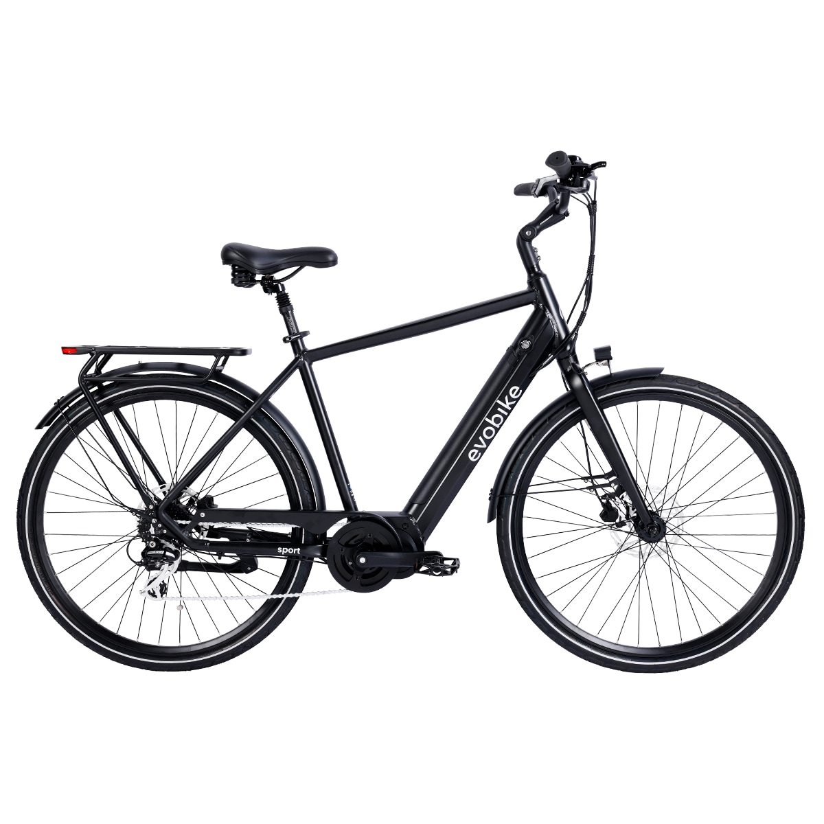 Elcykel EvoBike SPORT-8 Mid-Drive - Herr